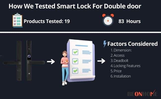 Smart Lock For Double door Testing and Reviewing