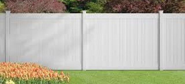 Vinyl Fence