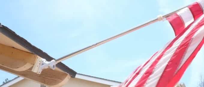 How To Attach A Flag To A Wooden Pole