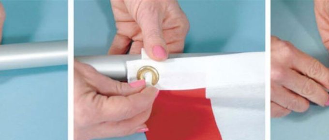 How To Hang A Flag With Grommets