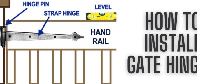 How to Install Gate Hinges