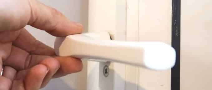 How To Remove Lever Door Handle Without Screws