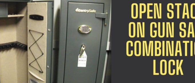 How To Open A Stack On Gun Safe Combination Lock?