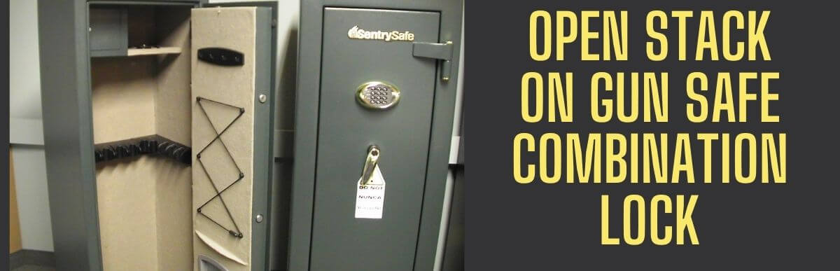 How to Open a Stack on Gun Safe  