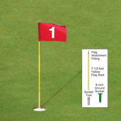 Golf Flag Pole