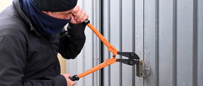 How To Cut A Lock Off Of A Storage Unit?