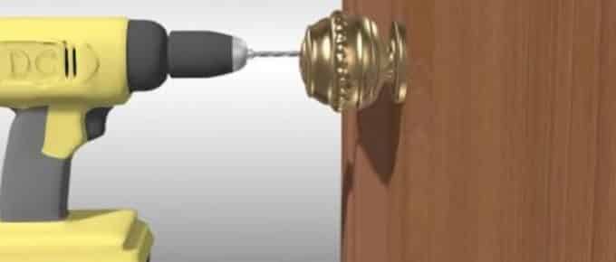 How To Drill Out A Tubular Lock