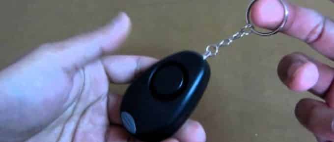 How To Turn Off Personal Alarm Keychain?