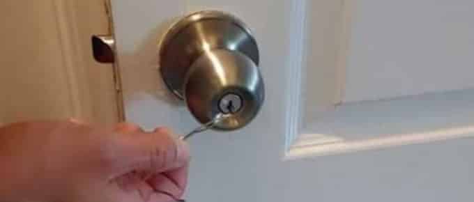 How To Unlock A Push And Twist Door Lock? 