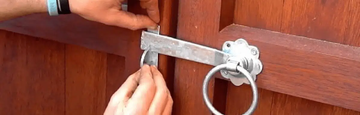 How To Install Gate Latch? 