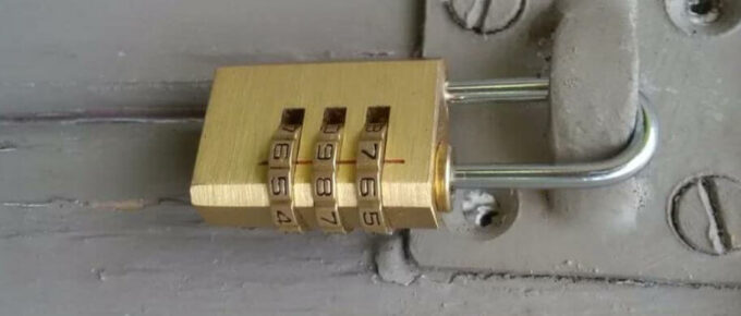 How To Open A 3-Digit Combination Lock Box? Easy Method