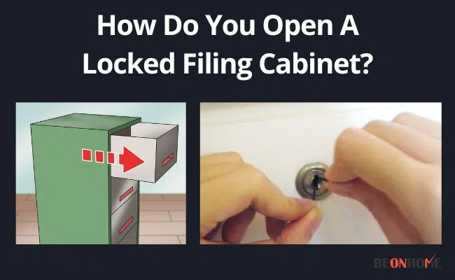 Opening A Locked Filing Cabinet