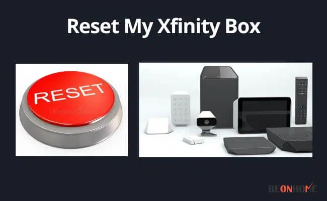 Reseting a Xfinity Box