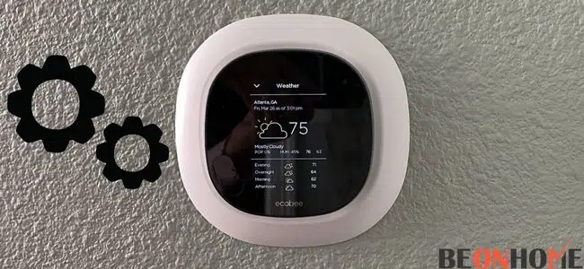How to fix Ecobee Thermostat and keep rebooting?