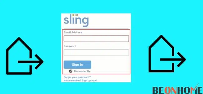 Steps to Log out and log in again to your Sling account