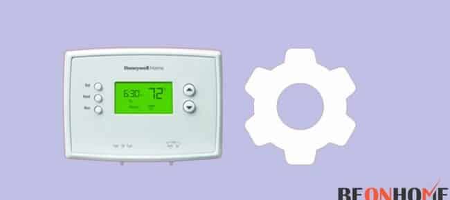 Fixing return flashing on Honeywell thermostat