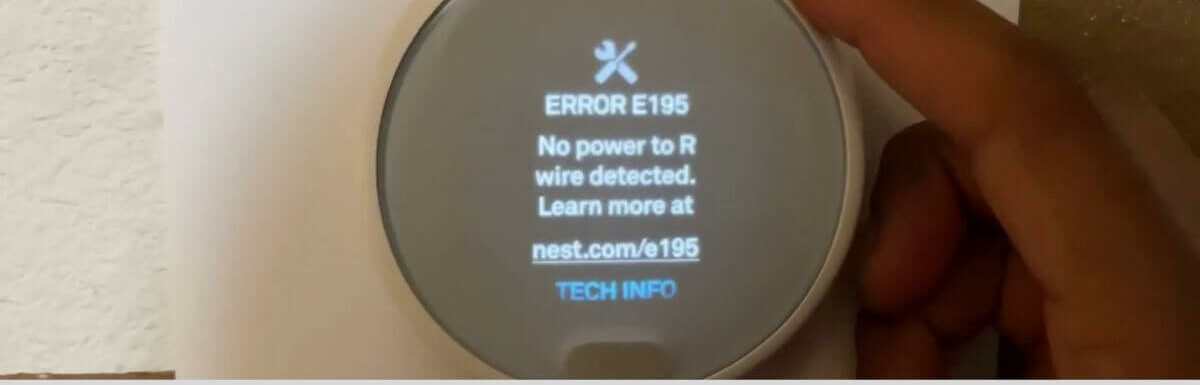 Nest Thermostat No Power To R Wire: How To Fix