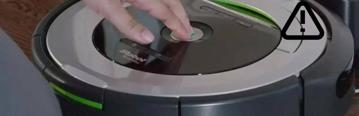 Fix Roomba Clean Button Not