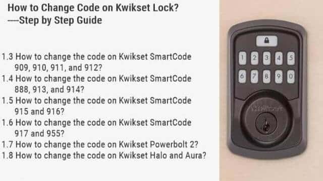 Changing Access Codes on Kwikset Smart Lock