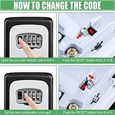 Steps to Change The Code On The Lockbox