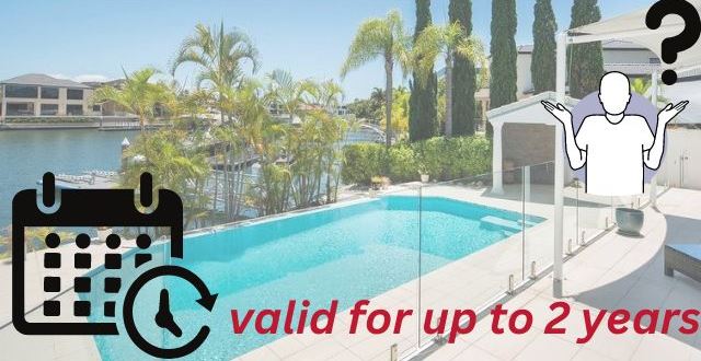A Pool with safety certificate duration 