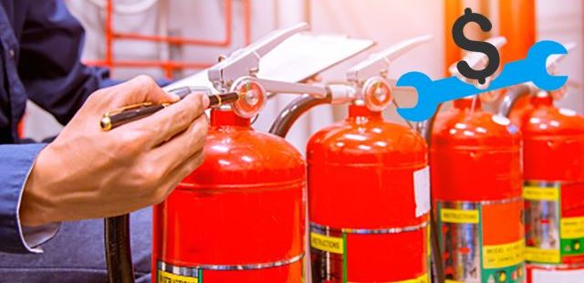 How Much Is A Fire Extinguisher Service Cost 