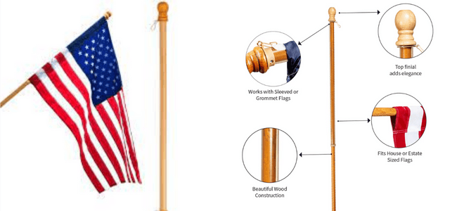 Guide To Attach A Flag To A Wooden Pole