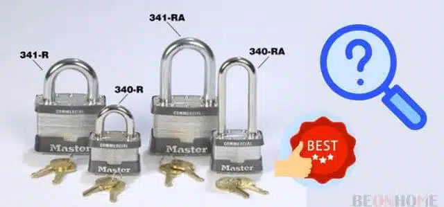 4 types of master lock