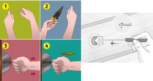 Steps To Take Out Broken Key From A Lock