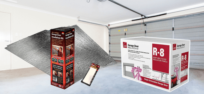 A garage Door Insulation Kit