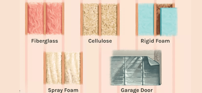 Types Of Garage Door Insulation