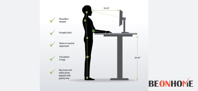 Benefits of a standing desk