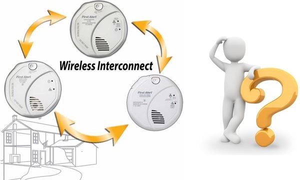 Interconnected smoke detectors