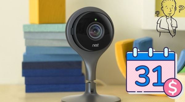 nest cameras working on a monthly fee