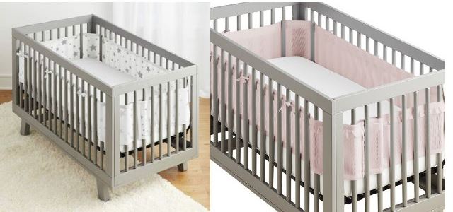 Four-Sided Slatted Cribs