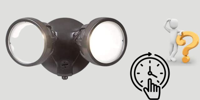 An old Led Security Light Bulb