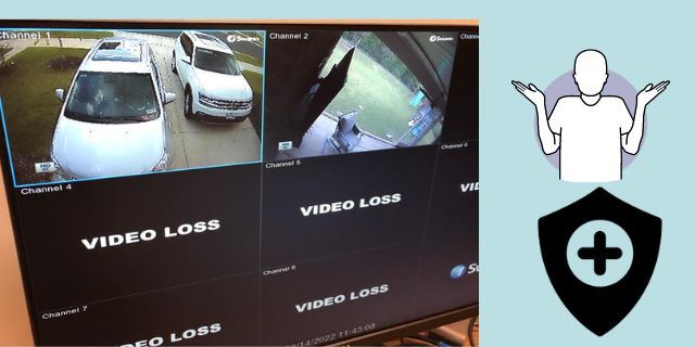 Preventing Video Loss In a Security Cameras