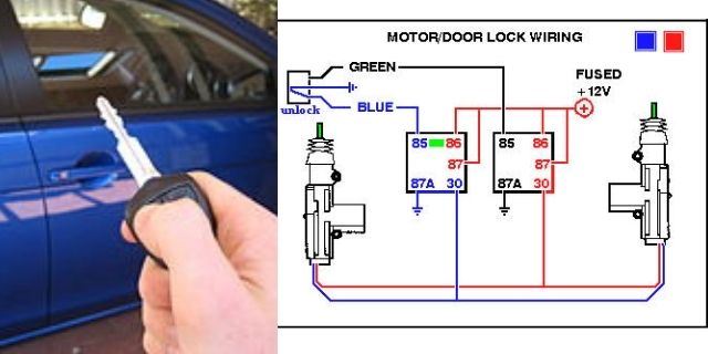 Power lock wiring diagram