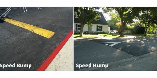 Difference Between Speed Bumps And Humps
