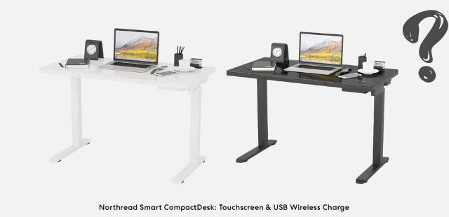 Using Wireless Charges on a Standing Desk