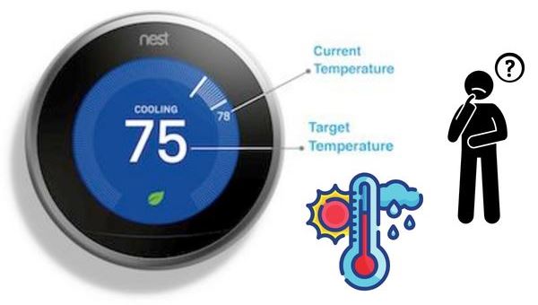 Nest thermostat keep changing the set temperature