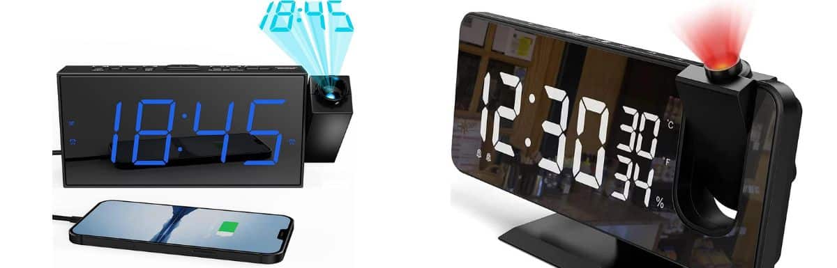 Best Projection Alarm Clocks for Bedroom